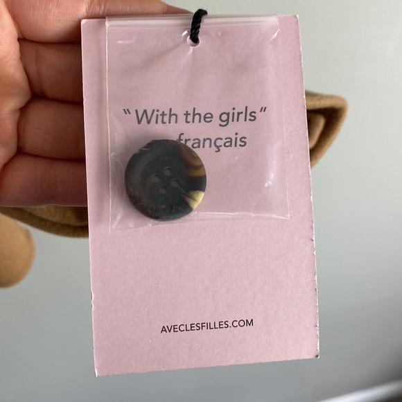 NWT Avec Les Filles Button Down Tan Shacket Size Medium - Picture 4 of 16